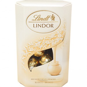 Bombones Lindor Blanco 200 Grs